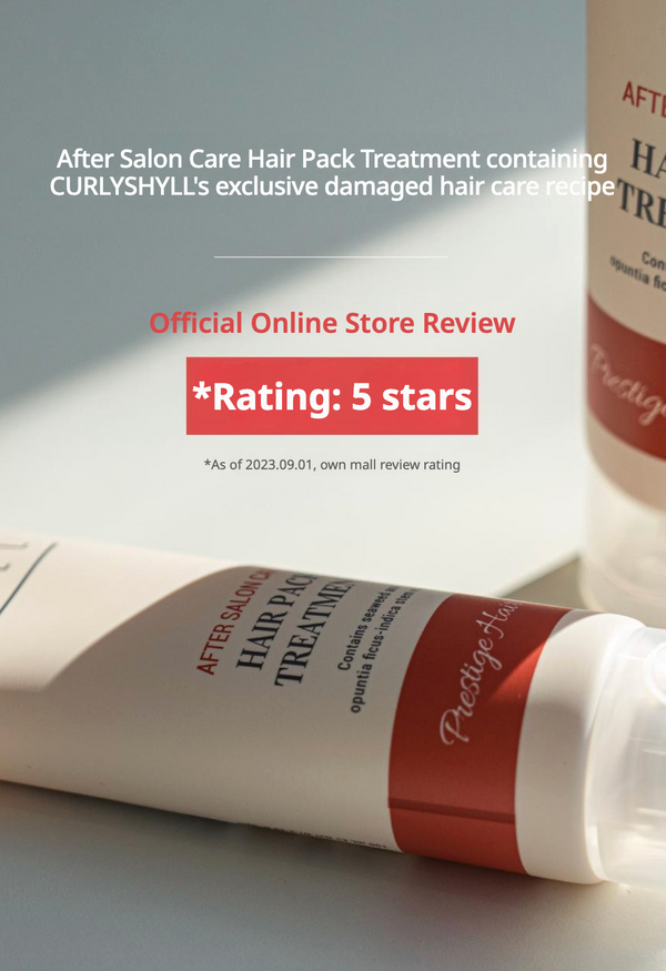 CURLYSHYLL - After Salon Care Hair Pack Treatment - Intenzivní vlasová maska pro poškozené a suché namáhané vlasy