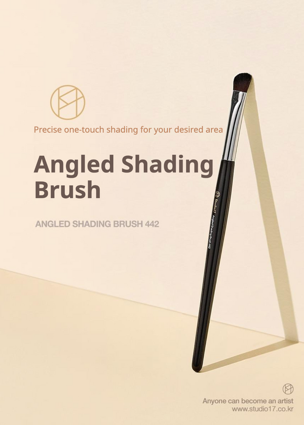 STUDIO17 - Angled Shading Brush 442 - Šikmý štětec na stínování nosu a očního okolí