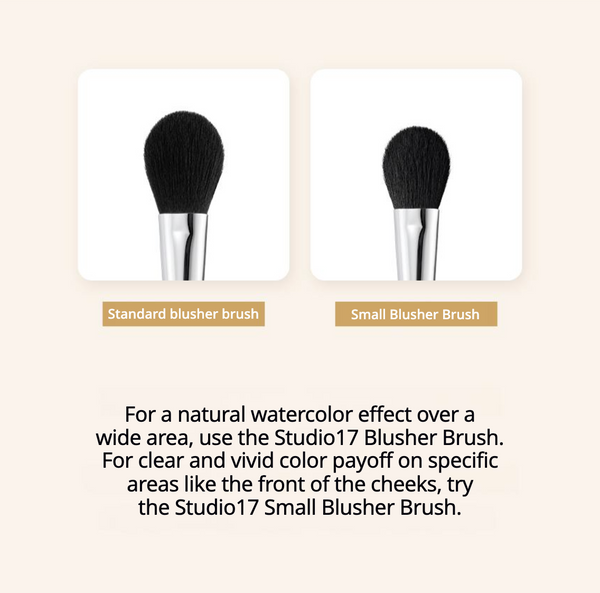 STUDIO17 - Small Blush Brush 463 - Menší štětec na tvářenku pro přesné nanášení barvy