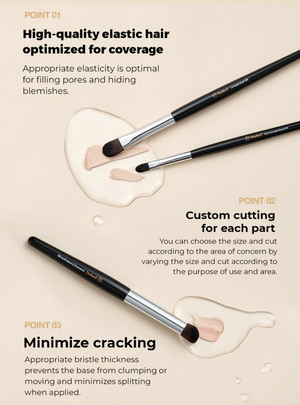 STUDIO17 - Corrector & Concealer Brush 482 - Štětec na korektor a barevný korektor