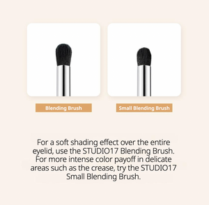STUDIO17 - Small Blending Eye Brush 323 - Malý štětec na roztírání očních stínů