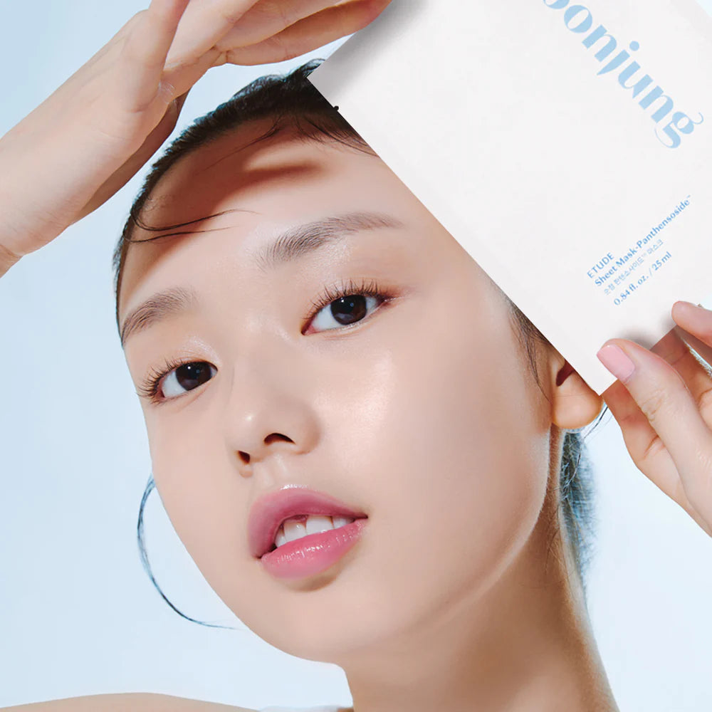 Soon Jung Panthensoside Sheet Mask - Zklidňující textilní maska pro citlivou a podrážděnou pleť 25ml