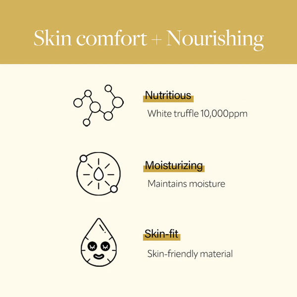 White Truffle Nourishing Treatment Mask - Vyživující plátýnková maska s bílým lanýžem 25 ml