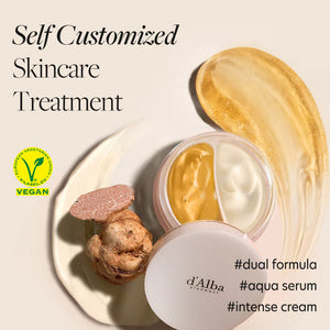 White Truffle Double Serum & Cream - Hydratační sérum a krém 2v1 s anti-aging účinkem 70g