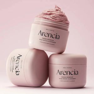 Arencia - Fresh Rosehip Rice Mochi Cleanser - Jemná čisticí pasta pro citlivou a suchou pleť