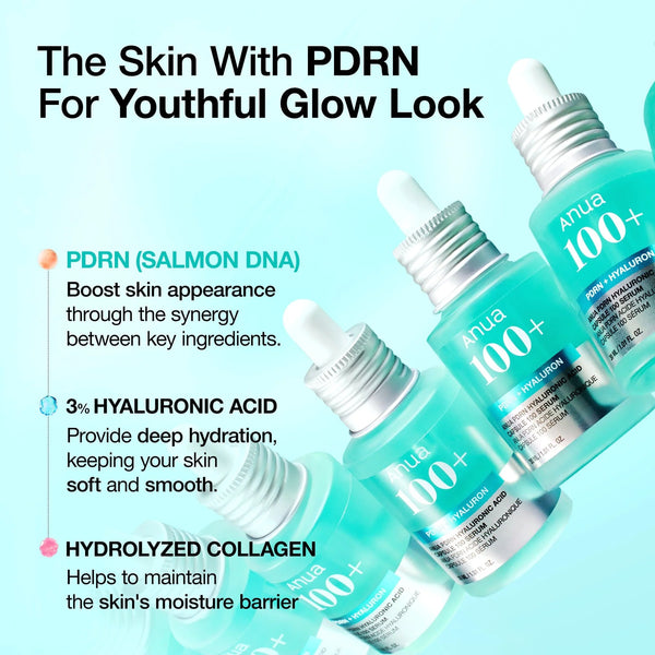 Anua - PDRN Hyaluronic Acid Capsule 100 Serum - Hydratační a rozjasňující sérum s PDRN 30 ml