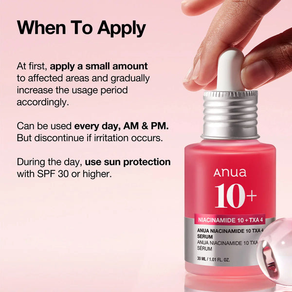 Niacinamide 10 TXA 4 Serum - Rozjasňující a sjednocující sérum 30ml