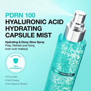 Anua - PDRN Hyaluronic Acid Hydrating Capsule Mist - Hydratační sprej na obličej s PDRN kapslemi