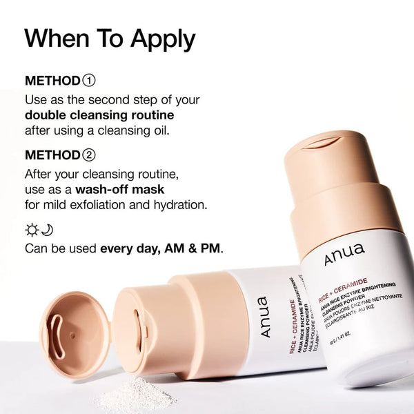 Rice Enzyme Brightening Cleansing Powder - Jemný čisticí a exfoliační rýžový pudr 40 g