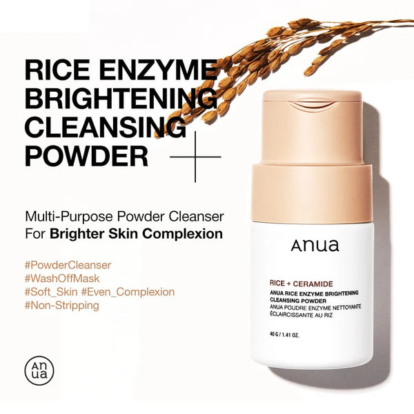 Rice Enzyme Brightening Cleansing Powder - Jemný čisticí a exfoliační rýžový pudr 40 g