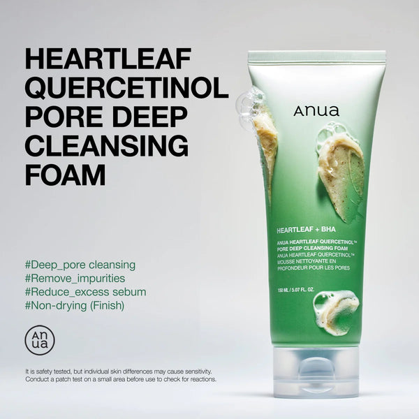 Heartleaf Quercetinol Pore Deep Cleansing Foam - Hloubkově čisticí pěna na obličej 150ml