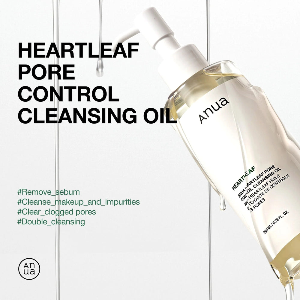 Heartleaf Pore Control Cleansing Oil -  Jemný odličovací olej 200ml