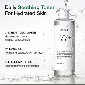 Heartleaf 77 Soothing Toner - Zklidňující pleťové tonikum 250ml