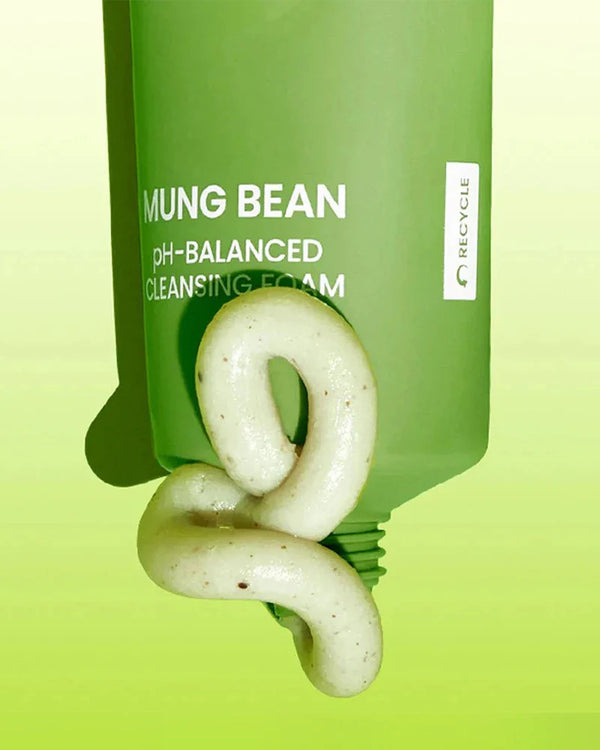 beplain - Mung Bean pH-Balanced Cleansing Foam - Jemná čisticí pěna, která nevysušuje