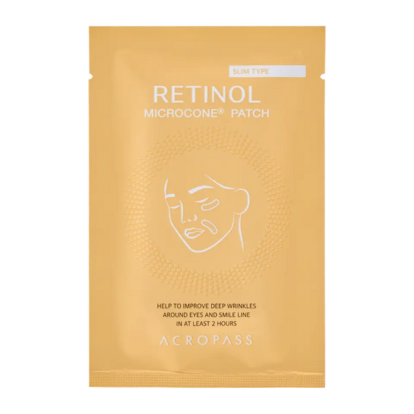 ACROPASS - Retinol Microcone Patch Slim Type - Mikrojehličkové náplasti s retinolem pro cílenou péči proti vráskám
