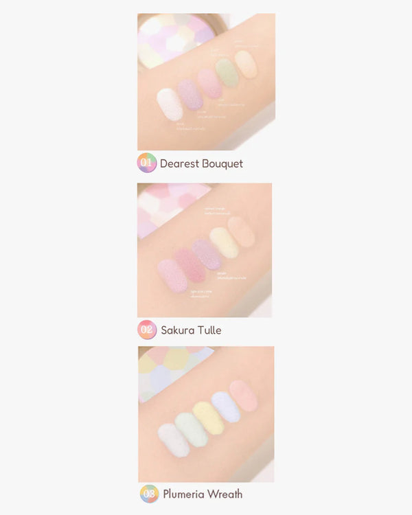 Marshmallow Finish Powder Abloom SPF 19 PA++ - Rozjasňující fixační pudr