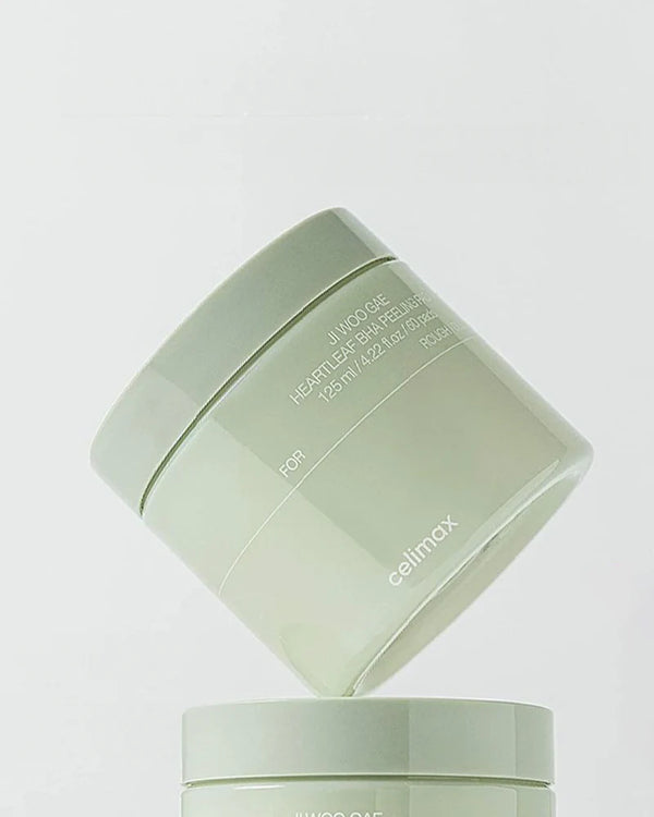 Jiwoogae Heartleaf BHA Peeling Pad - Exfoliační tamponky s BHA kyselinou pro hladkou a zklidněnou pleť 60ks/