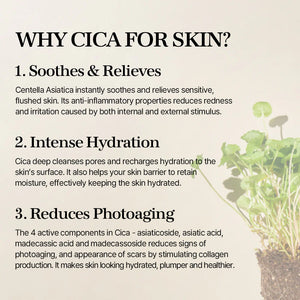 Soondy Centella Asiatica Essence - Zklidňující esence s pupečníkem asijským pro citlivou a podrážděnou pleť 100ml