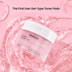Collagen Gel Toner Pads - Hydratační a zpevňující tonizační polštářky 60ks