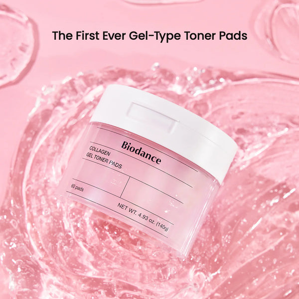 Collagen Gel Toner Pads - Hydratační a zpevňující tonizační polštářky 60ks