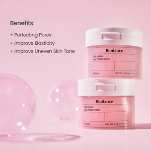 Collagen Gel Toner Pads - Hydratační a zpevňující tonizační polštářky 60ks