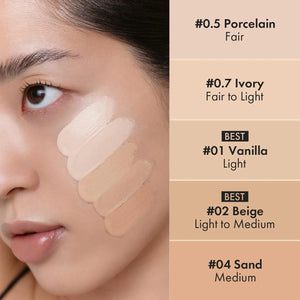 LUNA - Long Lasting Tip Concealer Cover-Fit - Dlouhotrvající tekutý korektor s vysokým krytím
