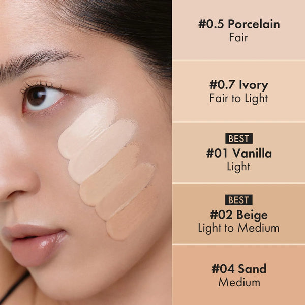 LUNA - Long Lasting Tip Concealer Cover-Fit - Dlouhotrvající tekutý korektor s vysokým krytím