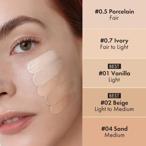 LUNA - Long Lasting Tip Concealer Cover-Fit - Dlouhotrvající tekutý korektor s vysokým krytím
