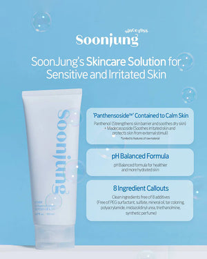 ETUDE - SoonJung 5.5 Foam Cleanser - Jemná čistící pěna pro citlivou pleť 150ml