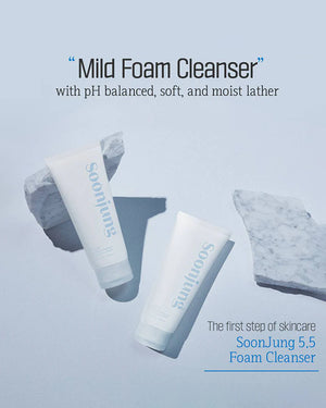 ETUDE - SoonJung 5.5 Foam Cleanser - Jemná čistící pěna pro citlivou pleť 150ml