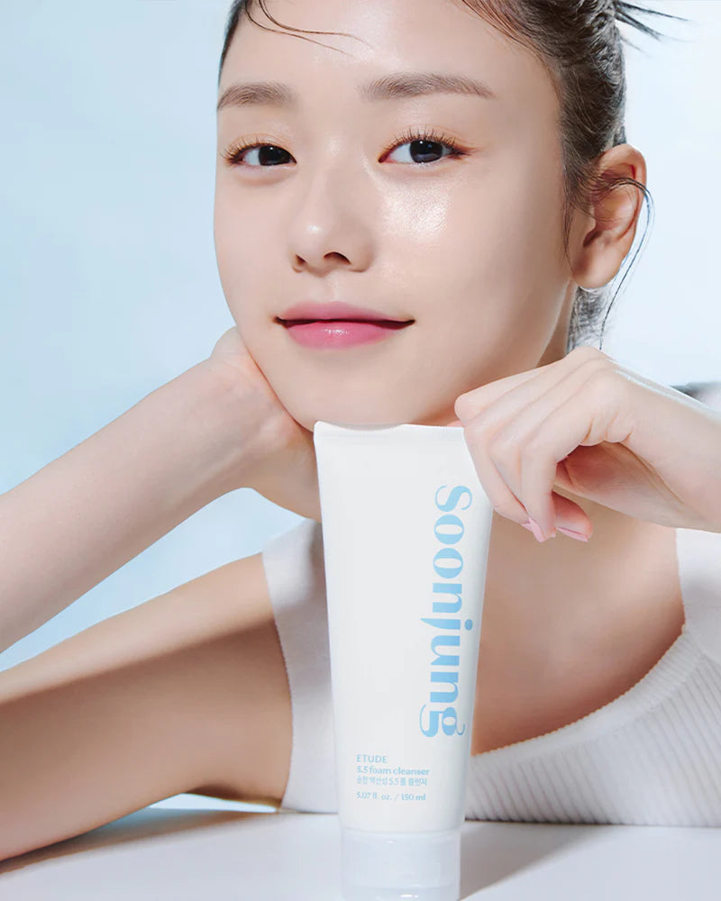 ETUDE - SoonJung 5.5 Foam Cleanser - Jemná čistící pěna pro citlivou pleť 150ml