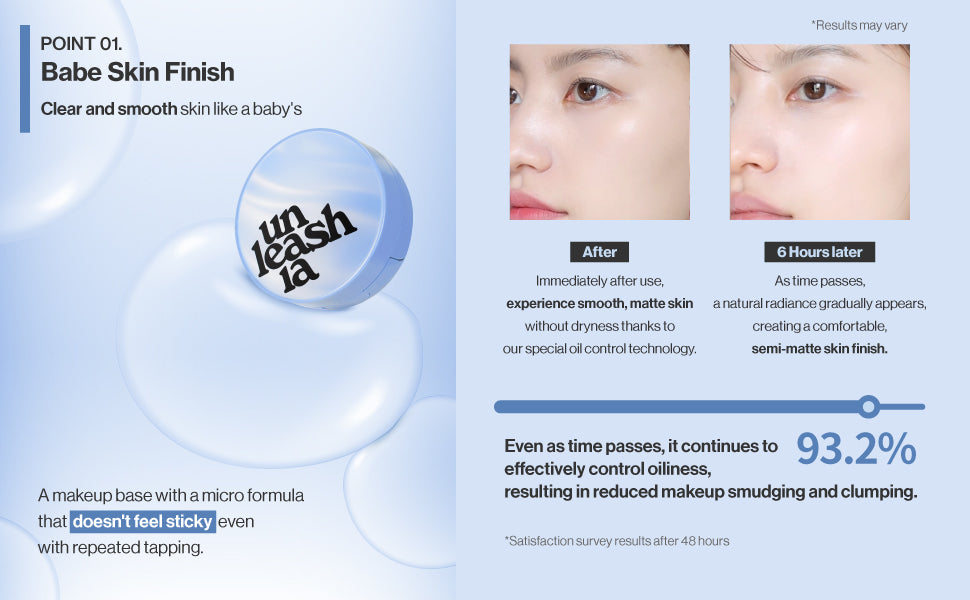 Babe Skin Baby Blue Cushion [17C Seraphic] - Make-up v houbičce