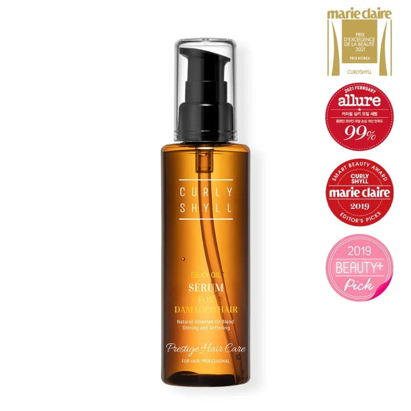 CURLYSHYLL - Silky Oil Serum - Vlasové sérum pro jemné, lesklé a vyživené vlasy