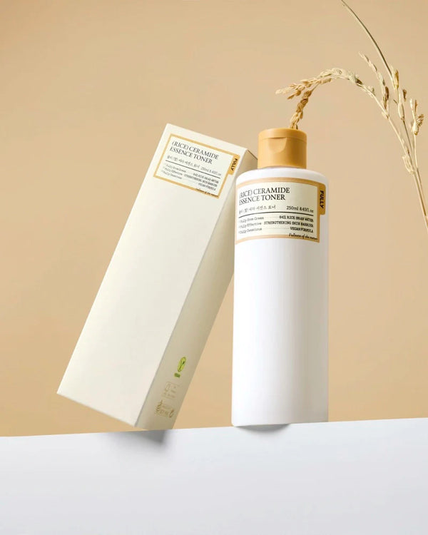 FULLY - Rice Ceramide Essence Toner - Hydratační esenciální toner s rýží pro posílení kožní bariéry