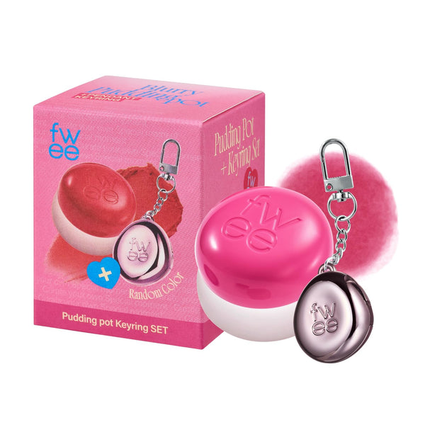 Lip & Cheek Blurry Pudding Pot - Krémový balzám na rty a tváře (+ přívěsek Pendant Keyring)