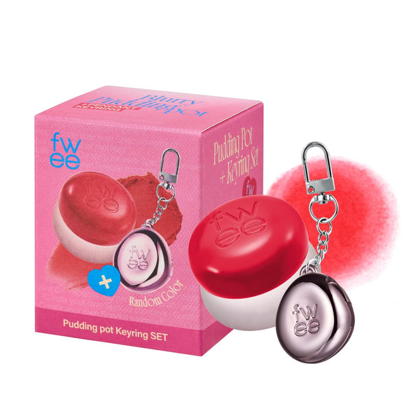 Lip & Cheek Blurry Pudding Pot - Krémový balzám na rty a tváře (+ přívěsek Pendant Keyring)