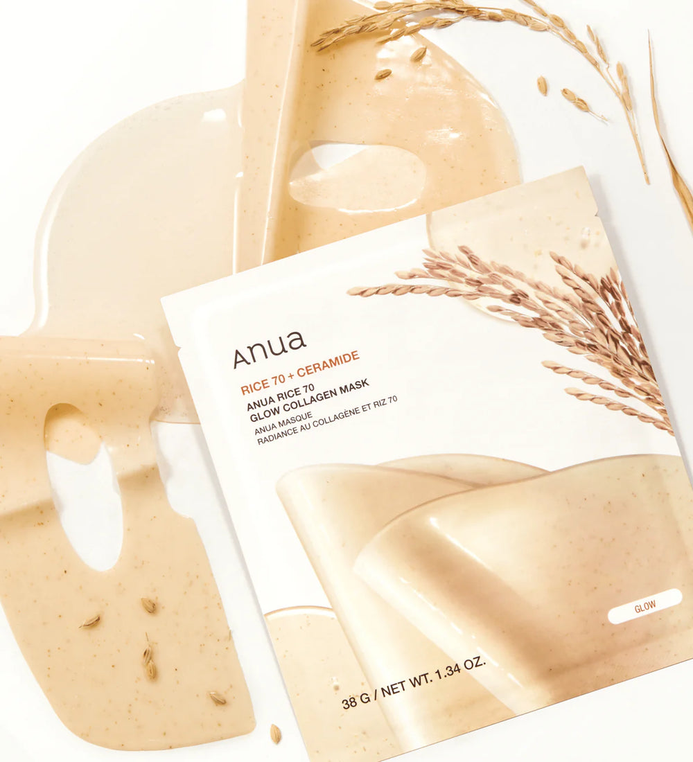 Rice 70 Glow Collagen Mask - Rozjasňující hydrogelová maska 38g