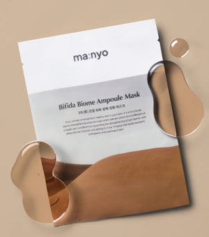 Bifida Biome Ampoule Mask - Plátýnková maska pro okamžité zklidnění a posílení kožní bariéry 30g
