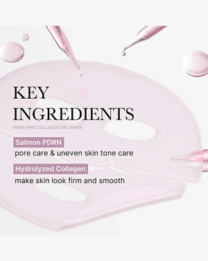 PDRN Pink Collagen Jelly Gel Mask - Zpevňující hydrogelová maska 1ks