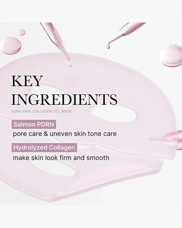 PDRN Pink Collagen Jelly Gel Mask - Zpevňující hydrogelová maska 1ks