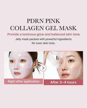 PDRN Pink Collagen Jelly Gel Mask - Zpevňující hydrogelová maska 1ks