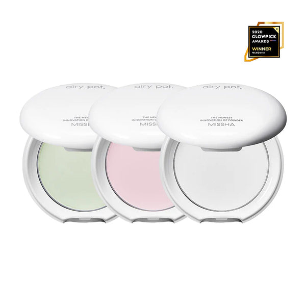 MISSHA - Airy Pot Pact - Zmatňující kompaktní pudr pro hladký vzhled