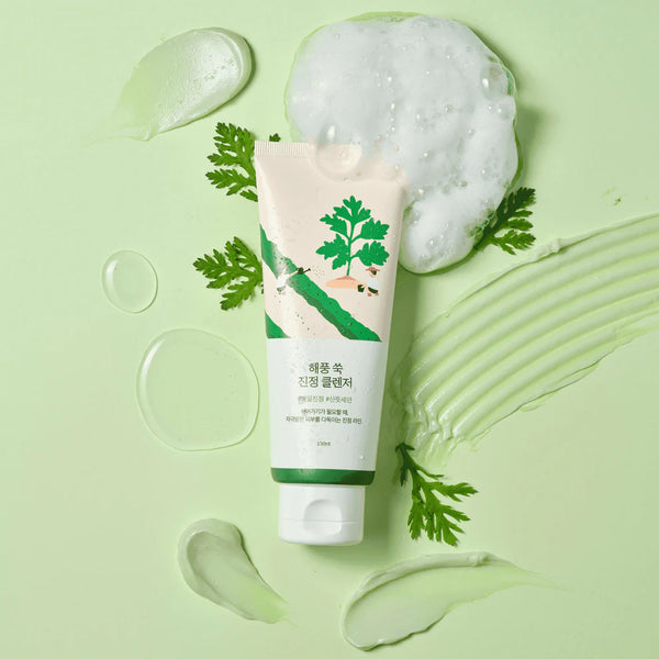 ROUND LAB - Mugwort Calming Cleanser - Zklidňující čisticí gel s pelyňkem 150ml