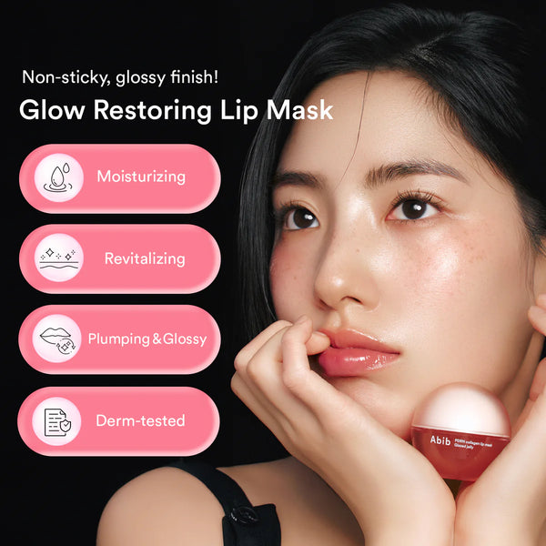 PDRN Collagen Lip Mask Glazed Jelly - Kolagenová maska na rty 11g