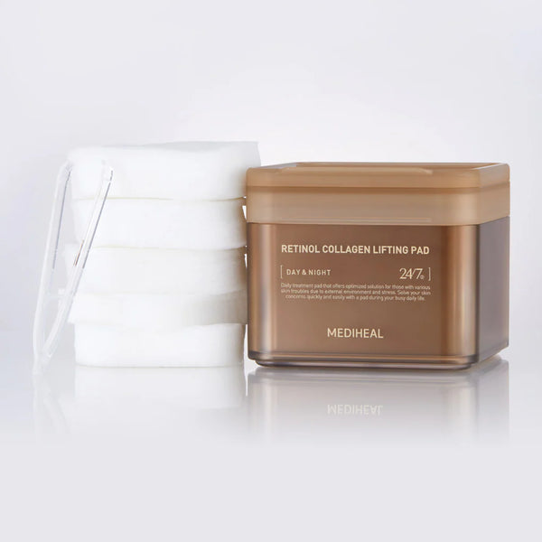 Retinol Collagen Lifting Pad - Liftingové tonizační polštářky s retinolem a kolagenem 100ks/150ml