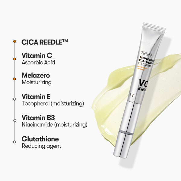 Reedle Shot Vita-Light Eye Cream - Rozjasňující oční krém s mikroneedling technologií 15ml