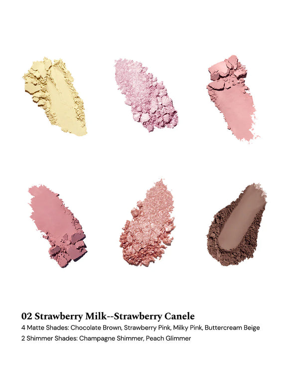 The Sweetie Bear 6-Color Makeup Palette - Šestibarevná paletka očních stínů