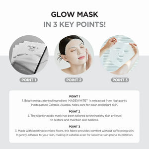 Tone Brightening Glow Mask - Rozjasňující plátýnková maska na pigmentové skvrny - 25 ml