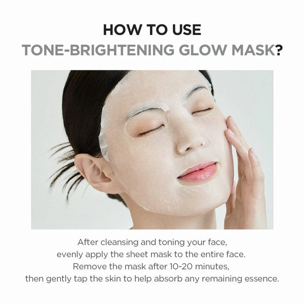 Tone Brightening Glow Mask - Rozjasňující plátýnková maska na pigmentové skvrny - 25 ml