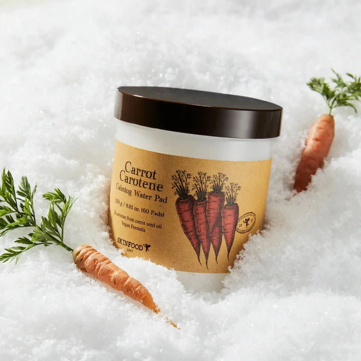 Carrot Carotene Calming Water Pad - Hydratační a zklidňující tonizační polštářky 60ks/250g